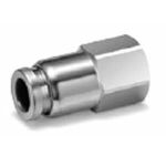 Metalen Insteekkoppeling, Metrisch G, Vrouwelijke Connector Metalen Insteekkoppeling, Metrisch G, Vrouwelijke Connector