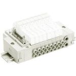 Modulaire Basisplaat, DIN Rail Montage, Flat Cable Connector, 3000 Serie